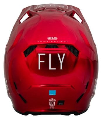 integraalhelm Fly Racing Fly Formula CC Centrum Metallic Red / White