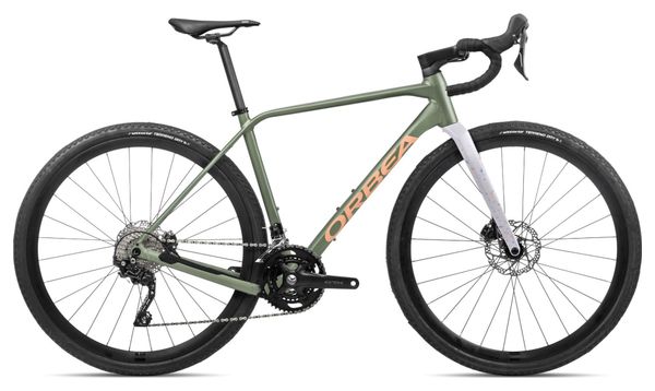 Orbea Terra H40 Bicicleta de gravilla Shimano GRX 10S 700 mm Verde alcachofa Lila Morado 2024