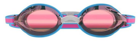 Gafas de natación Speedo Junior Vanquisher 3.0 Espejo Picton Azul/Vermellón/Espejo Dorado