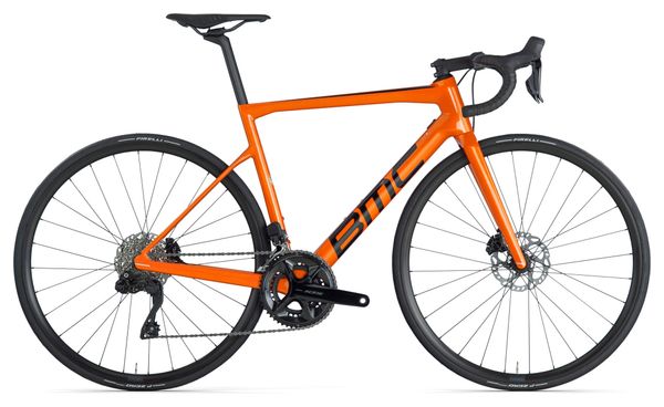 BMC Teammachine SLR Vierwieler Shimano 105 Di2 12S 700 mm Sprankelend Oranje