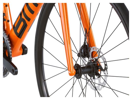 BMC Teammachine SLR Vierwieler Shimano 105 Di2 12S 700 mm Sprankelend Oranje