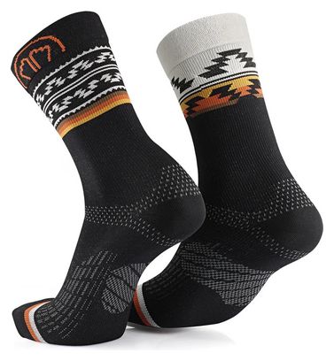 Sidas Run Spirit-sokken, zwart