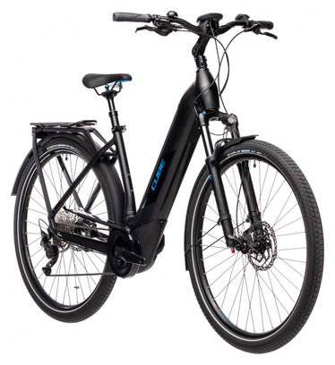 Cube Kathmandu Hybrid Pro 625 Easy Entry Electric City Bike Shimano Deore 10S 625 Wh 700 mm Black 2021