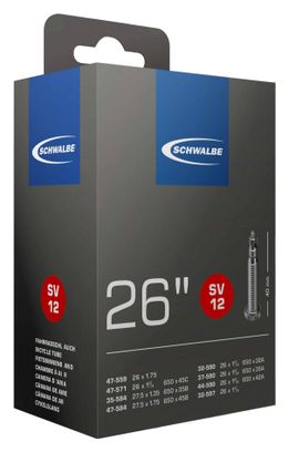 Schwalbe SV12 26'' / 27,5'' Standard Tube Presta 40 mm