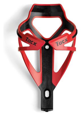 TACX porte bidon DEVA fibre rouge