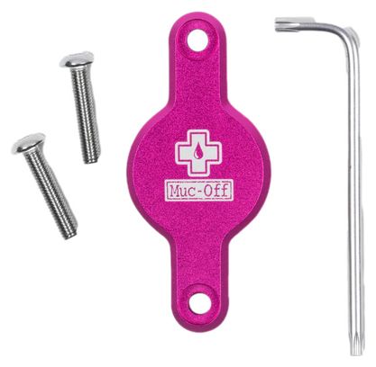 Muc-Off Secure Tag Holder GPS-Schloss Pink