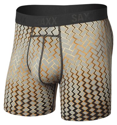 Boxershort Saxx Smooth Flex Light Compression Grijs/Geel Heren