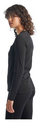 Icebreaker 200 Oasis Women's Long Sleeve Jersey Black