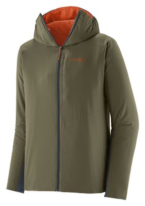 Chaqueta de manga larga Patagonia Nano-Air Ultralight Full-Zip Hoody Verde Hombre