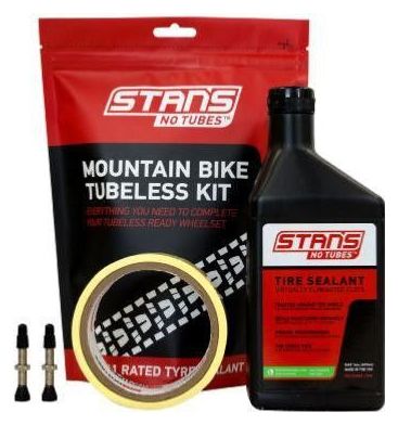 Stan's NoTubes - Tubeless Kit  Mtb  Fond de jante 21mm  Valves 44mm