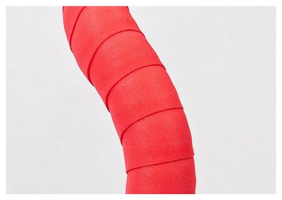Ruban de guidon Bike Ribbon cork gel rouge sans liege plus resistant