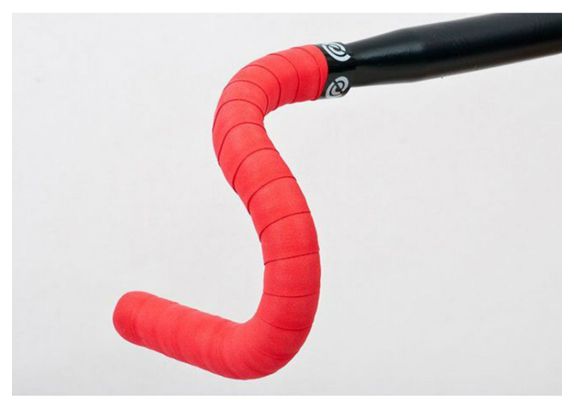 Ruban de guidon Bike Ribbon cork gel rouge sans liege plus resistant