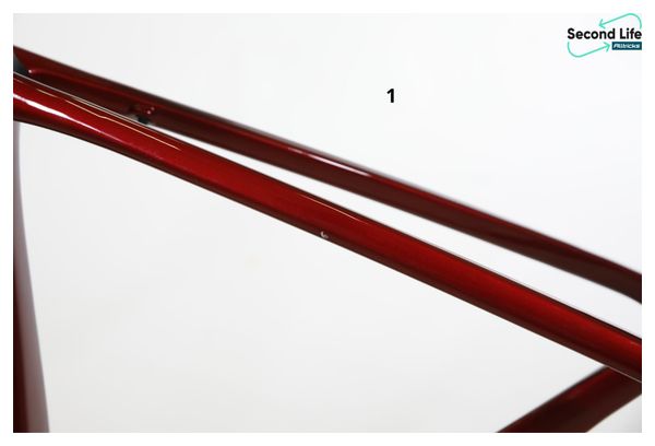 Producto Reacondicionado - Kit Cadre Trek Domane SL 6 4e gén. Carmesí/Rojo