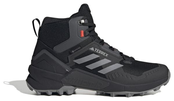 Chaussures de Randonnée adidas Terrex Swift R3 Mid GTX Noir Gris