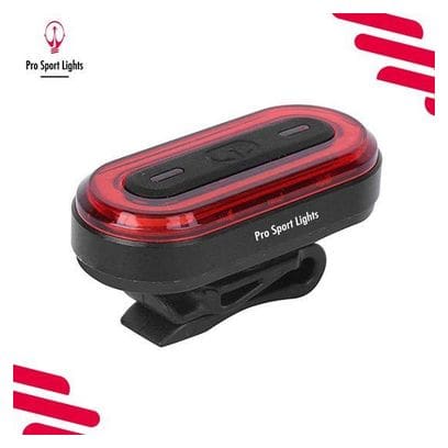 Feu arrière rouge - rechargeable par USB - Feu de vélo LED