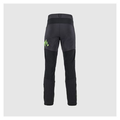 Pantalón de montañismo Karpos K-Performance Negro/Verde fluorescente