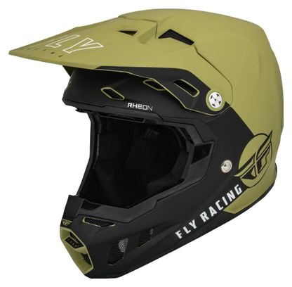 Fly Racing Fly Formula CC Centrum Fullface Helmet Olive Green Matte / Black