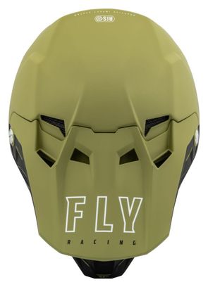 Fly Racing Fly Formula CC Centrum Fullface Helmet Olive Green Matte / Black