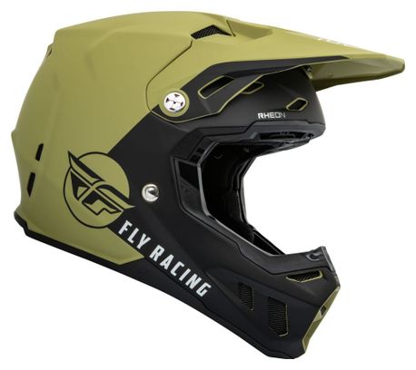 Fly Racing Fly Formula CC Centrum Fullface Helmet Olive Green Matte / Black