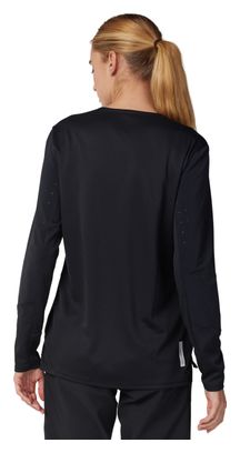 Fox Defend Women's Long Sleeve Jersey Black