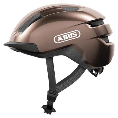 Casco Urbano Abus Purl-Y Metalizado Marrón