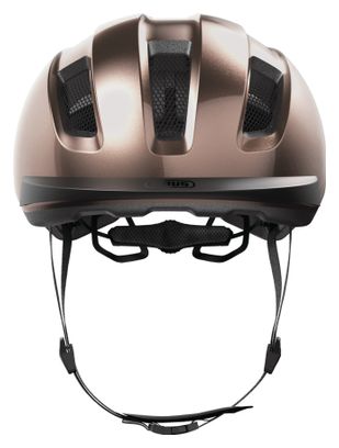 Casco Urbano Abus Purl-Y Metalizado Marrón