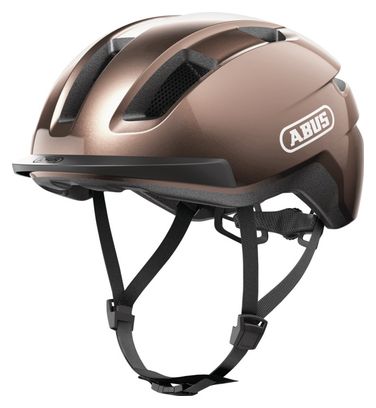 Casco Urbano Abus Purl-Y Metalizado Marrón