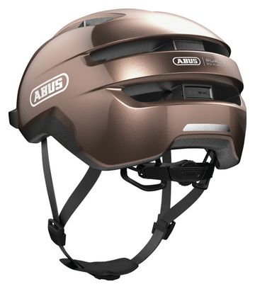 Casco Urbano Abus Purl-Y Metalizado Marrón