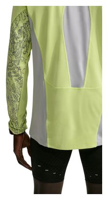 Maglietta da corsa Nike Stride gialla da uomo