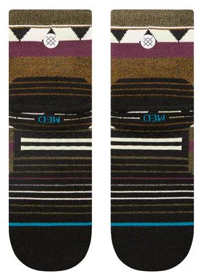 Chaussettes Stance Performance Climber Mid Wool Quarter Marron