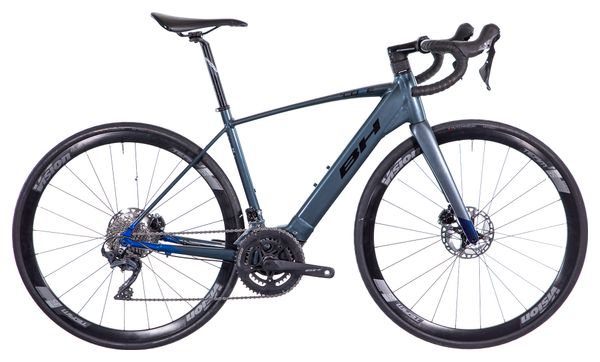 BH Core Race 1.4 Shimano 105 11S 540 Wh Electric Road Bike 2021 Grey Blue Alltricks