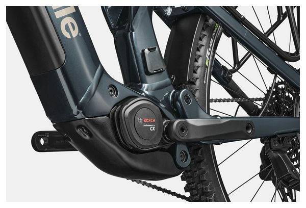 VTT Électrique Tout-Suspendu Cannondale Moterra EQ 11V 800Wh Bosch 120 Nm 29'' Bleu/Vert