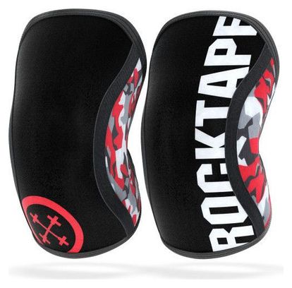 RockTape - Assassins Red Camo 7mm- Protège-genoux - S