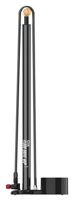 Lezyne Clik Vloerdrive HP Pomp (Max 220 Psi / 15,2 Bar) Zwart