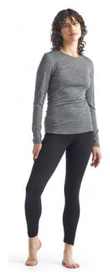 Icebreaker Women's 200 Oasis Grey Long Sleeve Jersey