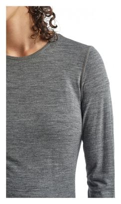 Icebreaker Women's 200 Oasis Grey Long Sleeve Jersey
