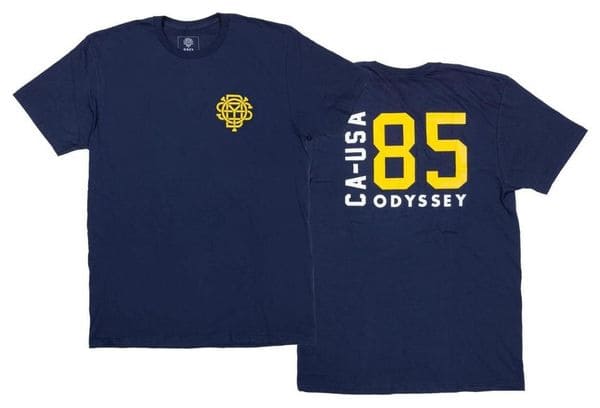 T-Shirt Manches Courtes Odyssey Import Bleu Marine