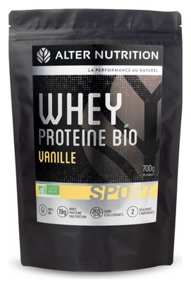 Prot in e Alter Nutrition Whey Protein Bio Sport Vanille Getränk 700g