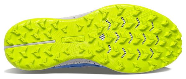 Producto renovado - Zapatillas de trail Saucony Peregrine 12 Azul y Amarillo