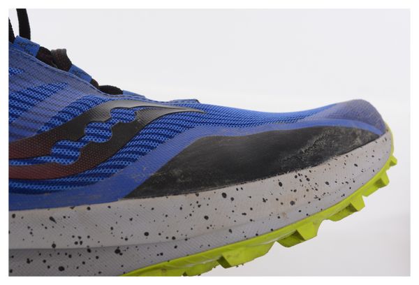 Refurbished Product - Trail Shoes Saucony Peregrine 12 Blue and Yellow