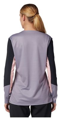 Maillot Manches Longues Fox Defend Femme Gris