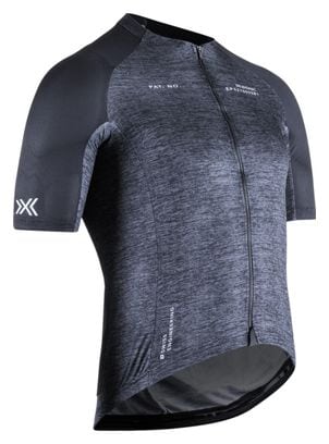 Heren X-Bionic Corefusion Endurance Merino Short Sleeve Jersey Zwart Grijs
