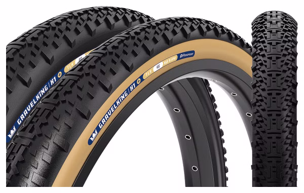 Pneu Gravel Panaracer GravelKing X1 - 700x45 - Tubeless, Pliable - Couleur Matcha/Marron - Comme Neuf