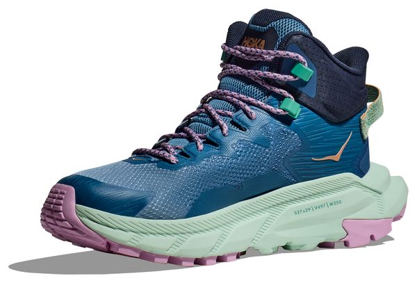 Chaussures Outdoor Hoka Trail Code GTX Bleu Femme