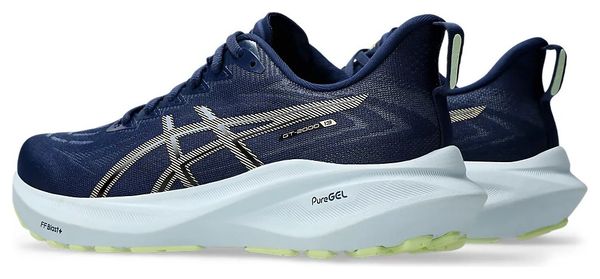 Chaussures Running Asics GT-2000 13 Bleu/Vert Femme