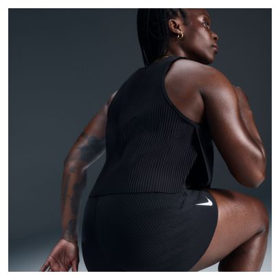Nike AeroSwift Black Women's Cropped Tank