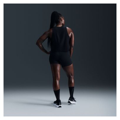 Nike AeroSwift Black Women's Cropped Tank