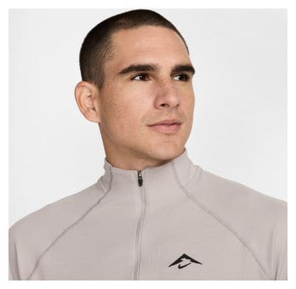 Haut 1/2 Zip Nike Dri-Fit Trail Gris Homme
