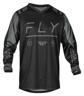 Fly Racing F-16 Black Men's long sleeve jersey