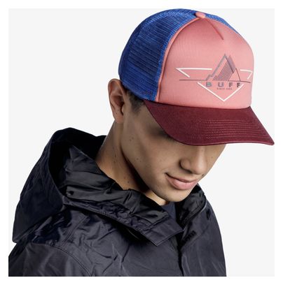 Buff Casquette Trucker Cap Rose Bleu L/XL